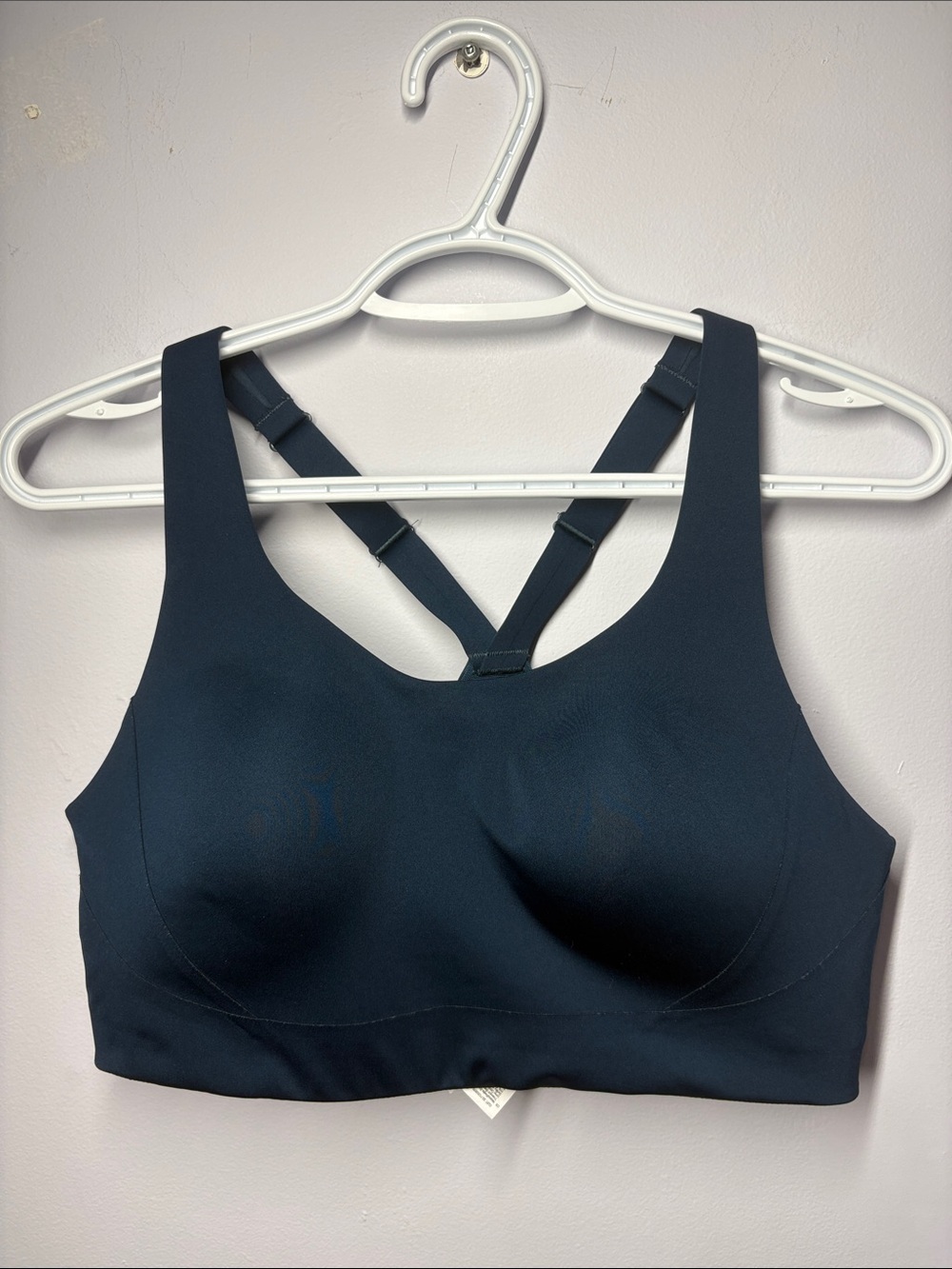 Brooks Navy Blue Wireless Support Sports Bra